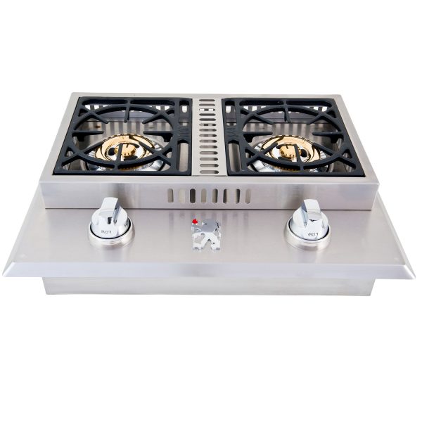 Lion Stainless Steel Double Side Burner