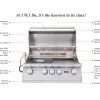 Lion L75000 Stainless Steel Built-In 32-Inch