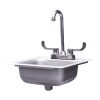 SUMMERSET 19x15" Undermount Sink - Image 5