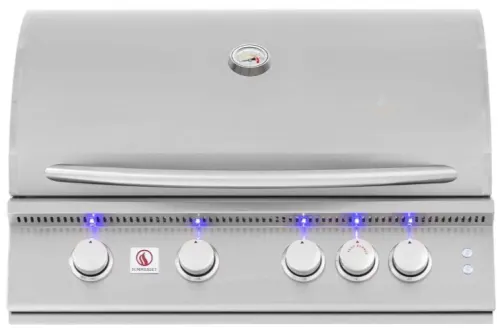 Summerset Sizzler Pro 32-in 4 Burner Built-In Natural Gas Grill w/ Rear Infrared Burner - SZRPRO32