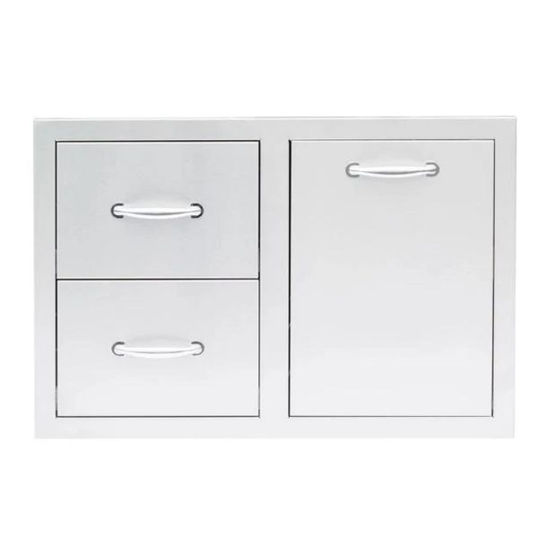 SUMMERSET 33" 2-Drawer & Vented LP Tank Pullout