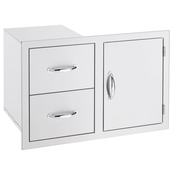 SUMMERSET 33" 2-Drawer & Access Door Combo