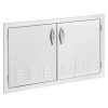 SUMMERSET 33" Vented Double Access Door