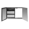 SUMMERSET 36" 2-Drawer Dry Storage Pantry Door Combo