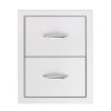 SUMMERSET 17" Double Drawer