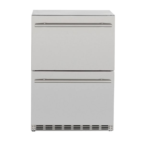 SUMMERSET 5.3c Deluxe Outdoor Rated 2-Drawer Fridge