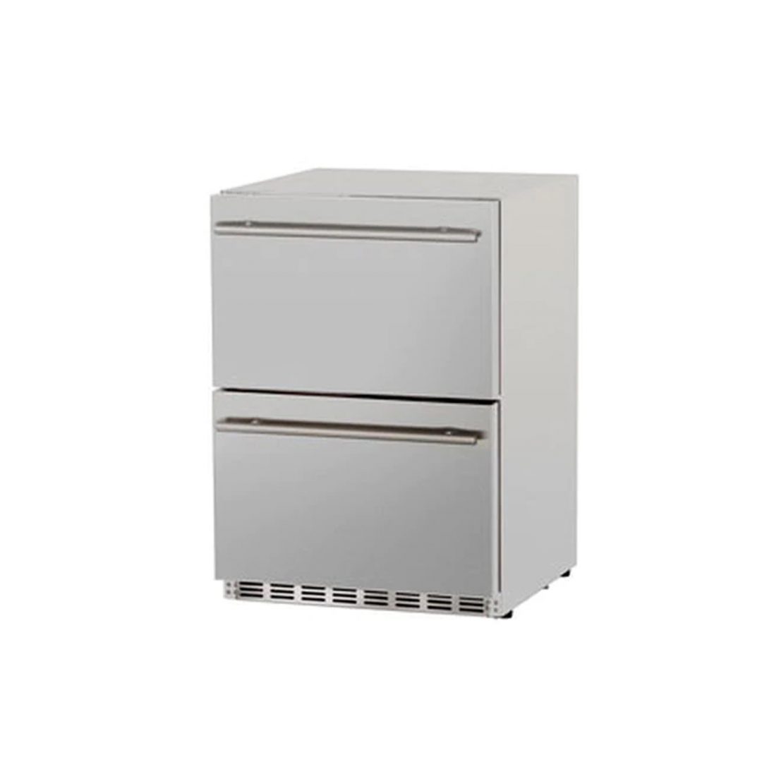 SUMMERSET 5.3c Deluxe Outdoor Rated 2-Drawer Fridge