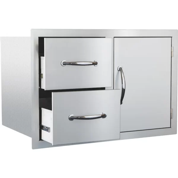 SUMMERSET 30" 2-Drawer & Access Door Combo