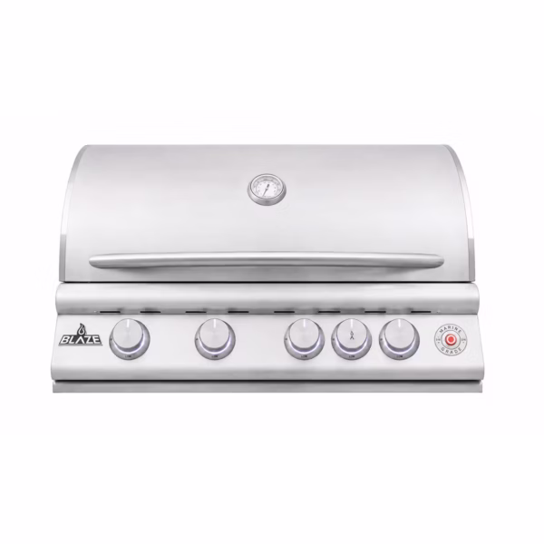 Blaze LTE+ Marine Grade 32-in 4-Burner Built-In Propane Gas / Natural Gas w/ Lift-Assist Hood & Rear Infrared Burner