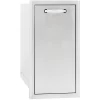 Blaze 13-Inch Narrow Roll Out Trash Bin - BLZ-TRNW-DRW