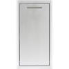 Blaze 13-Inch Narrow Roll Out Trash Bin - BLZ-TRNW-DRW