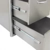 Blaze 16-Inch Stainless Steel Double Access Drawer - BLZ-DRW2-R - Image 4