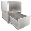 Blaze Built-In 34-Inch Kamado Sleeve w/ Drawer - BLZ-KMDO-SLV-LT - Image 3