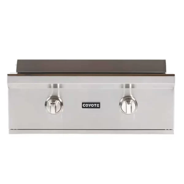 Coyote 30-Inch Built-In Flat Top Natural Gas Grill - C1FTG30NG