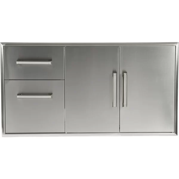 Coyote 45-Inch Double Access Door And Access Drawer Combo - CCD-2DC