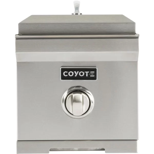 Coyote Built-In Natural Gas Single Side Burner - C1SBNG