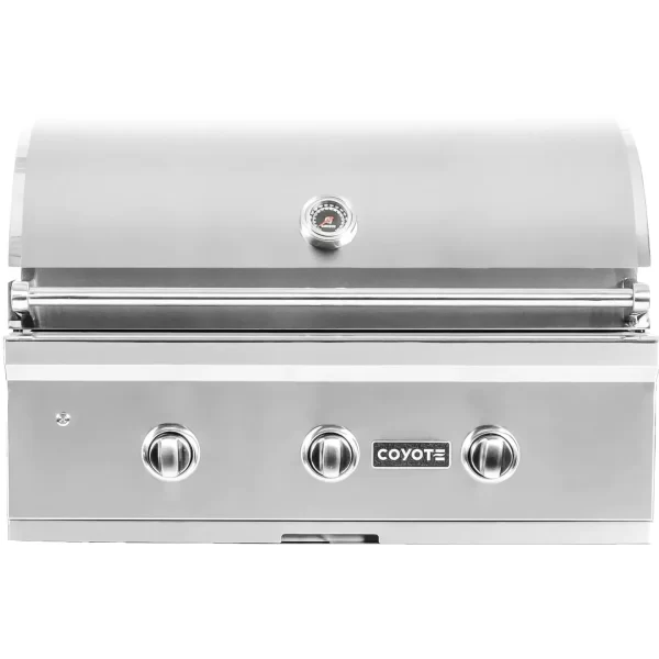 Coyote C-Series 34-Inch 3-Burner Built-In Natural Gas Grill - C2C34NG
