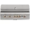Coyote S-Series 42-Inch 5-Burner Built-In Propane Gas Grill With RapidSear Infrared Burner & Rotisserie - C2SL42LP