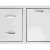 TrueFlame 33" 2-Drawer & Vented LP Tank Pullout Drawer Combo TF-DC2-33LP
