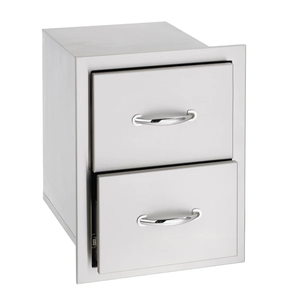 TrueFlame 17" Double Drawer TF-DR2-17