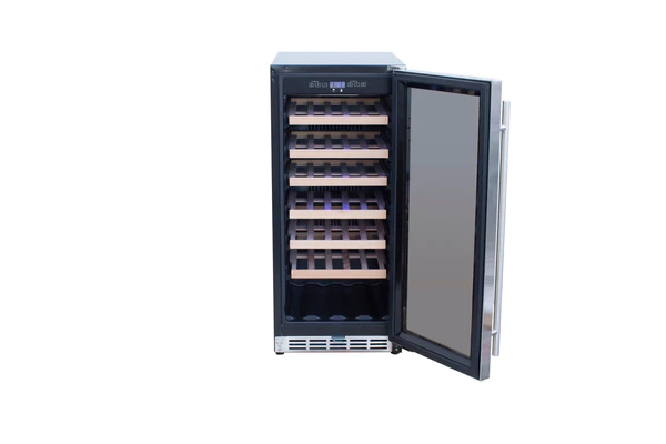 TrueFlame 15" Outdoor Rated Wine Cooler TF-RFR-15W