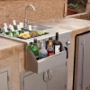 TrueFlame 30" Beverage & Prep Station with LED Lights TF-BC-30L