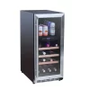 TrueFlame 15" Outdoor Rated Dual Zone Wine Cooler TF-RFR-15WD