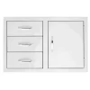 TrueFlame 33" 3-Drawer & Access Door Combo TF-DC3-33