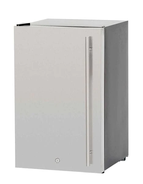 TrueFlame 24" 5.3C Deluxe Outdoor Fridge Left to Right Opening TF-RFR-24D