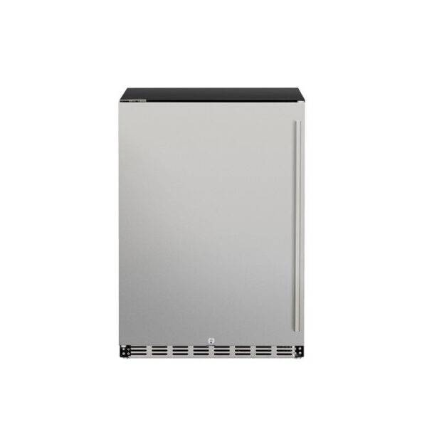 TrueFlame 24" 5.3C Outdoor Fridge Right To Left Opening TF-RFR-24S-R