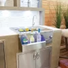 TrueFlame 30" Beverage & Prep Station with LED Lights TF-BC-30L