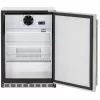 TrueFlame 24" 5.3C Deluxe Outdoor Fridge Left to Right Opening TF-RFR-24D