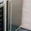 TrueFlame 24" 5.3C Deluxe Outdoor Fridge Left to Right Opening TF-RFR-24D
