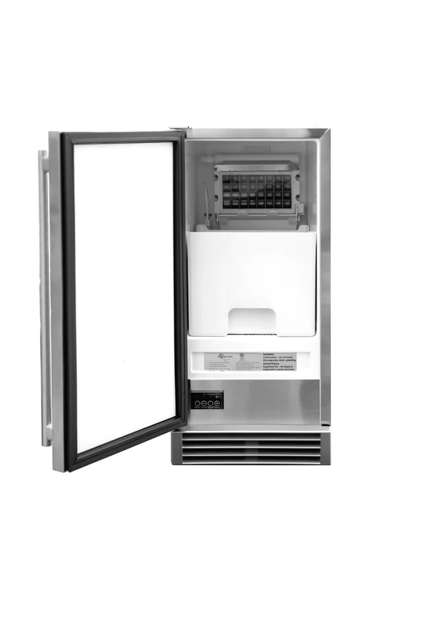 TF-IM-15 15" Ul Outdoor Rated Ice Maker w/Stainless Door - 50 lb. Capacity Refrigeration