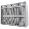 Blaze 48-Inch - 2000 CFM Stainless Steel Vent Hood - BLZ-48-VHOOD