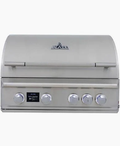 Blaze LTE PRO 32-in 4-Burner Built-In Natural Gas Grill w/ Digital Temperature Screen & Rotisserie - BLZ-4LTEPRO-NG/LP